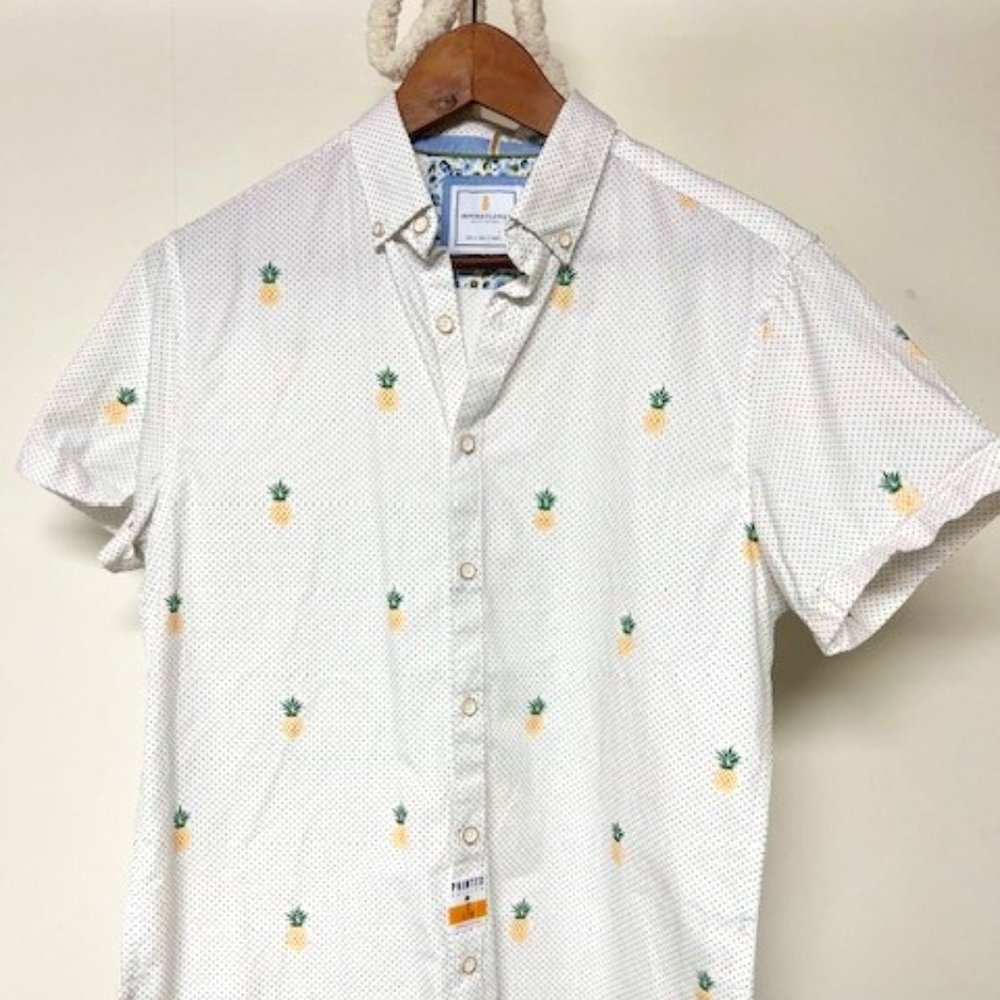 Men's Pineapple casual button down